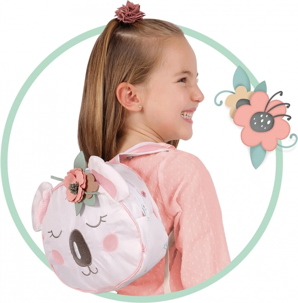 DeCuevas inklapbare poppenwagen met rugzak Koala 81 cm