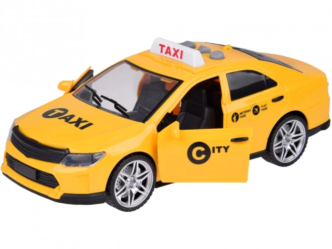 Geluids- en lichtopenende deur van taxi ZA5220