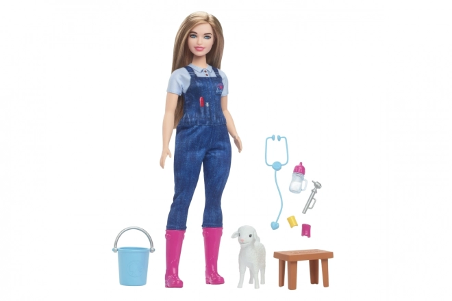 Barbie carrière - dierenarts op de boerderij