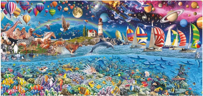 Panoramapuzzel Leven 3000 stukjes