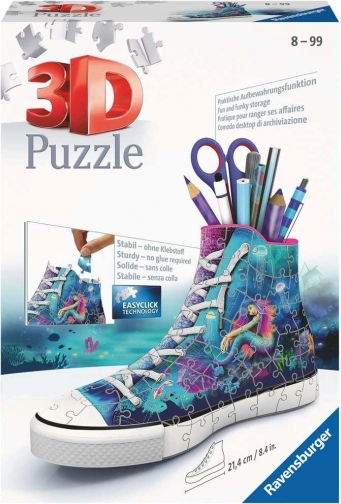 3D-puzzel sneaker Magische zeemeermin 112 stukjes RAVENSBURGER