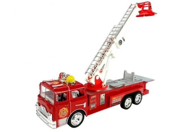 Brandweerauto met ladderlift