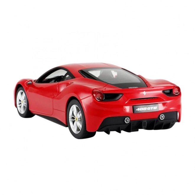 RC auto op afstandsbediening Ferrari 488 GTB rood