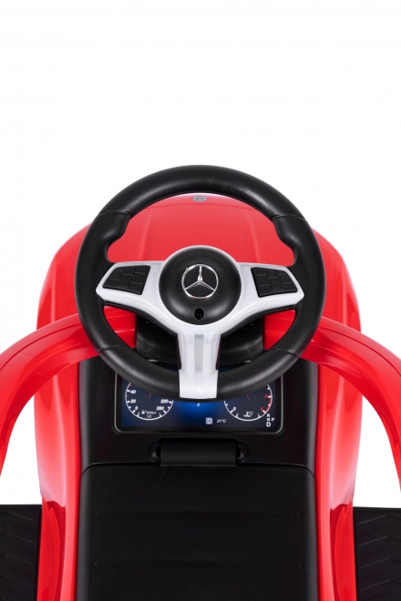 Auto Mercedes C-KLASSE interactieve gids bij stuur – Rood