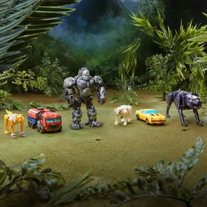 MV7 Battle Changers 2-pack figuren Optimus Primal