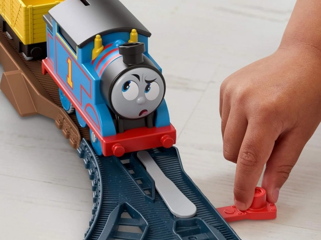 Tom en Vrienden locomotief Kraan Charles en vracht