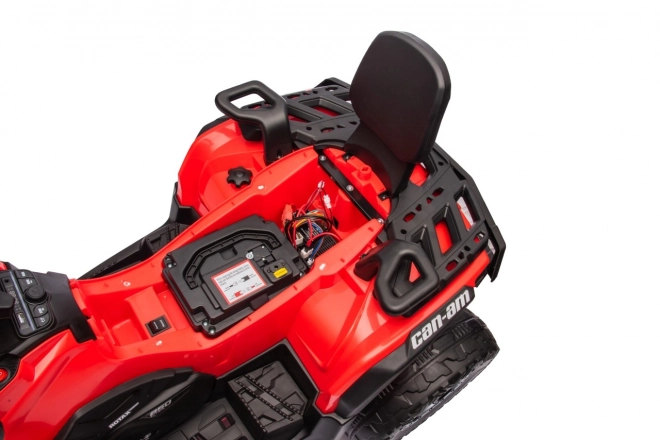 Elektrische kinderquad Can Am Outlander met bestuurder
