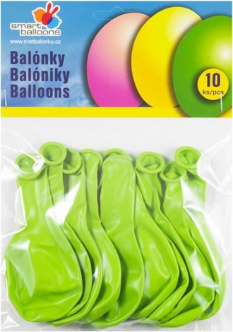 Lichtgroene opblaasbare ballonnen