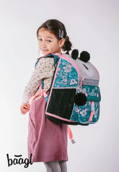 BAAGL SET 3 Zippy Baby Koala: schooltas, etui, zak