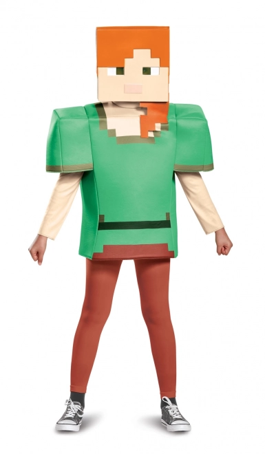 Kostuum Alex uit Minecraft voor kinderen