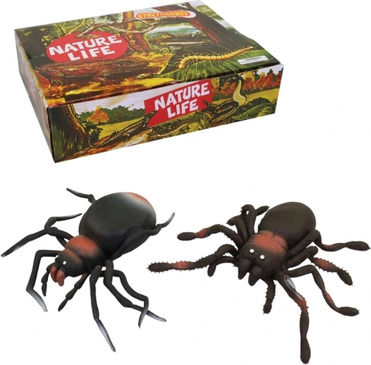 Leuke Rubber Spinnen in Displaydoos