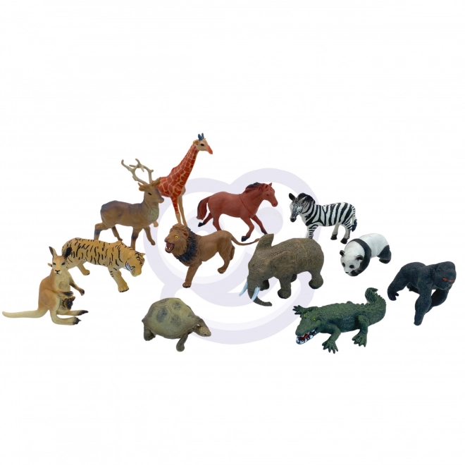 Safari figuren en speelmat Woopie