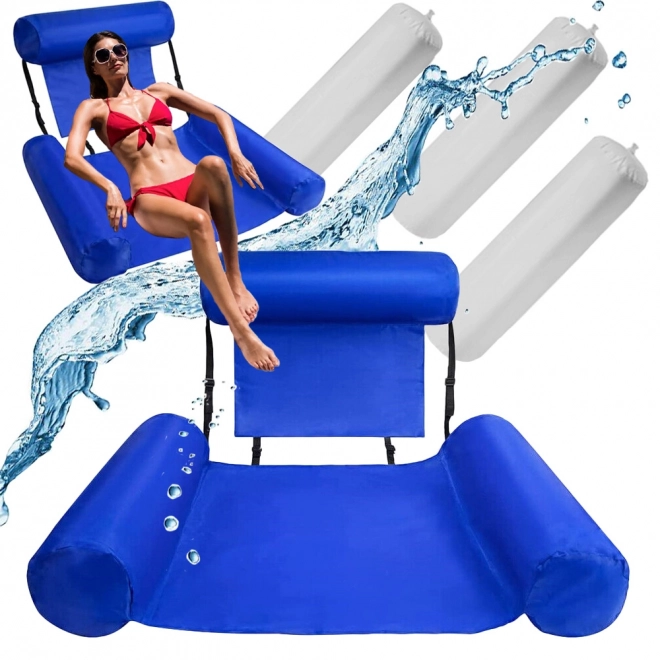 Opblaasbare waterstoel