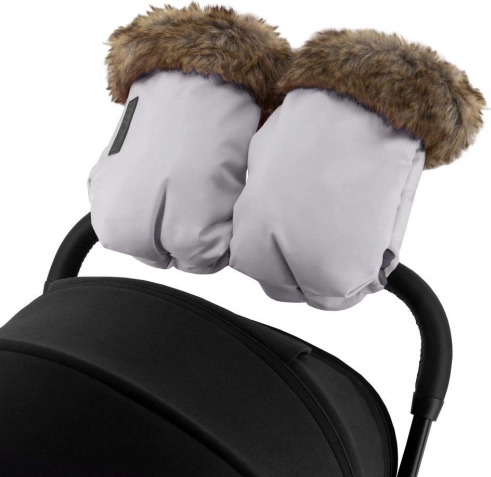 MoMi kinderwagenhandschoenen grijs