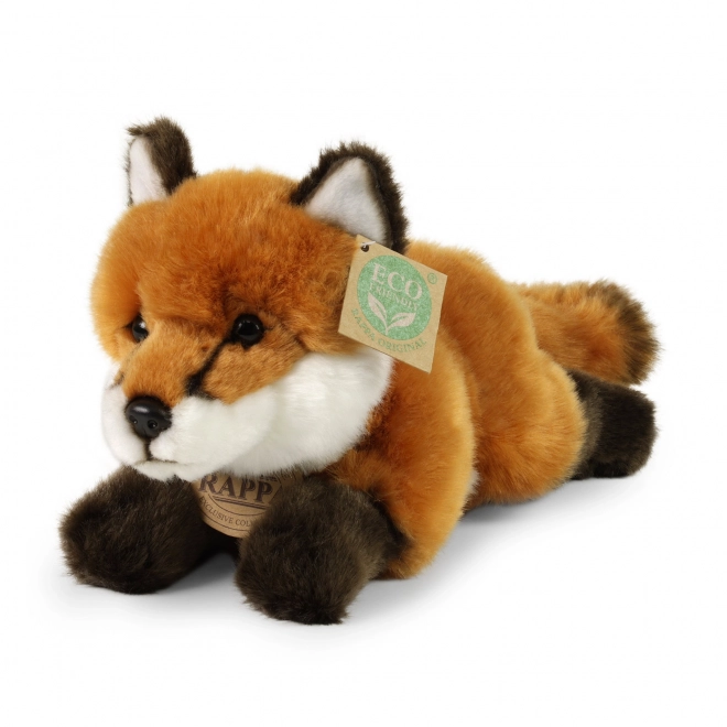 Pluchen liggende vos 23 cm ECO-FRIENDLY