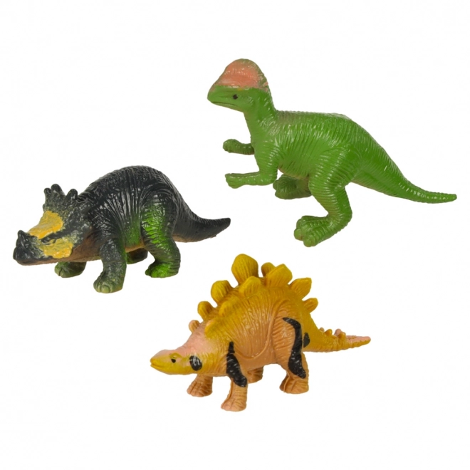 Terrarium voor het kweken van planten met LED-lamp en dinosaurussen