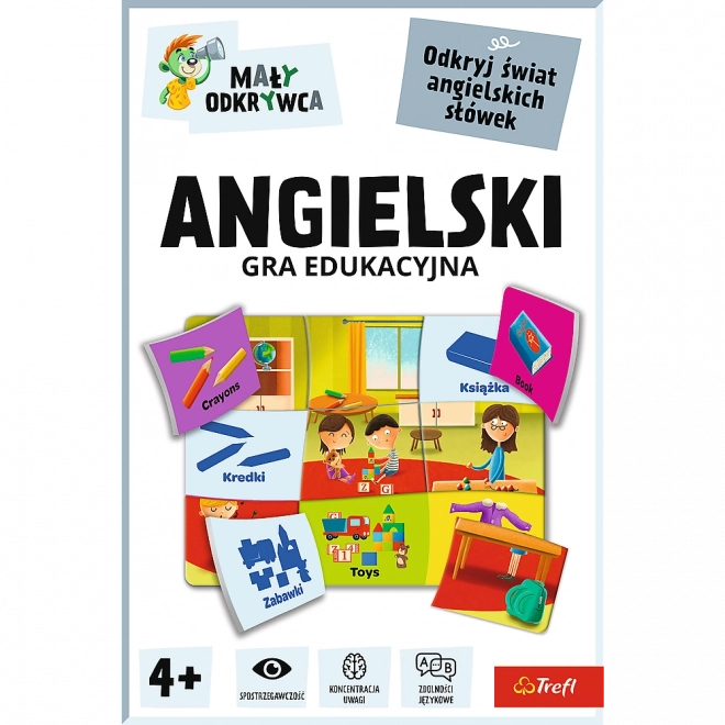 Kleine Ontdekkingsreiziger - Educatief Spel Engels Trefl
