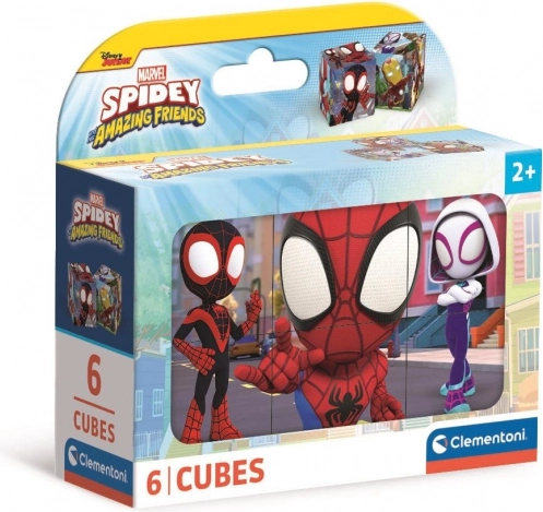 Beeldblokjes SPIDEY en zijn geweldige vrienden – 6 blokken
