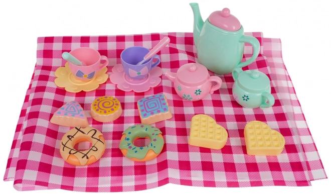 Picknickset met mand + accessoires