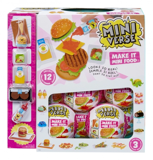 MGA's Miniverse – Mini Eten Verfrissingen, serie 3A, PDQ