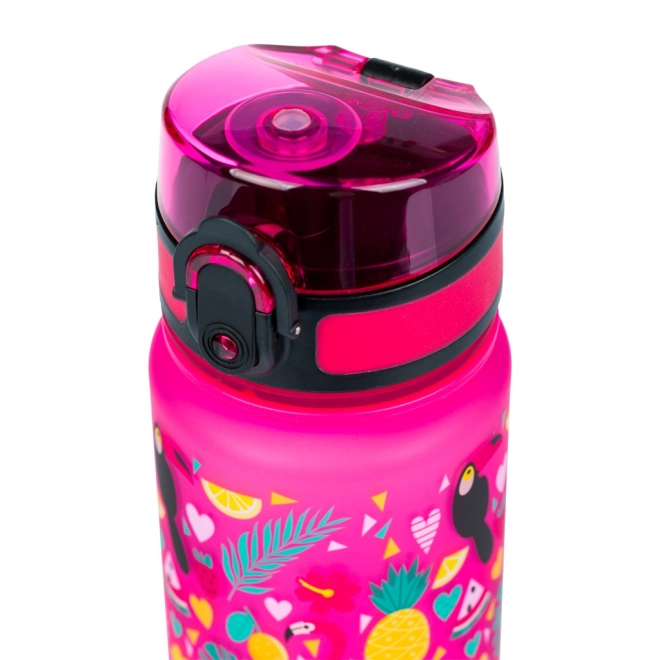 BAAGL Tritan fles voor drinken Flamingo's, 500 ml