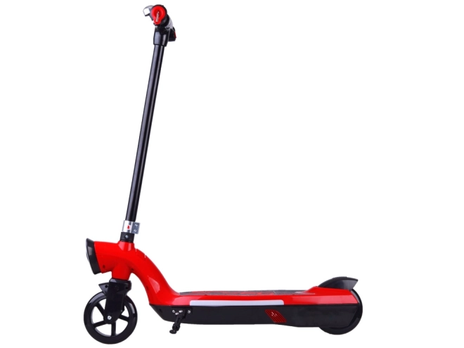 Elektrische step met LED verlichting – Rood