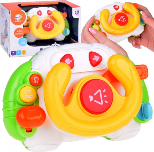 interactief kinderstuurtje met licht en geluid