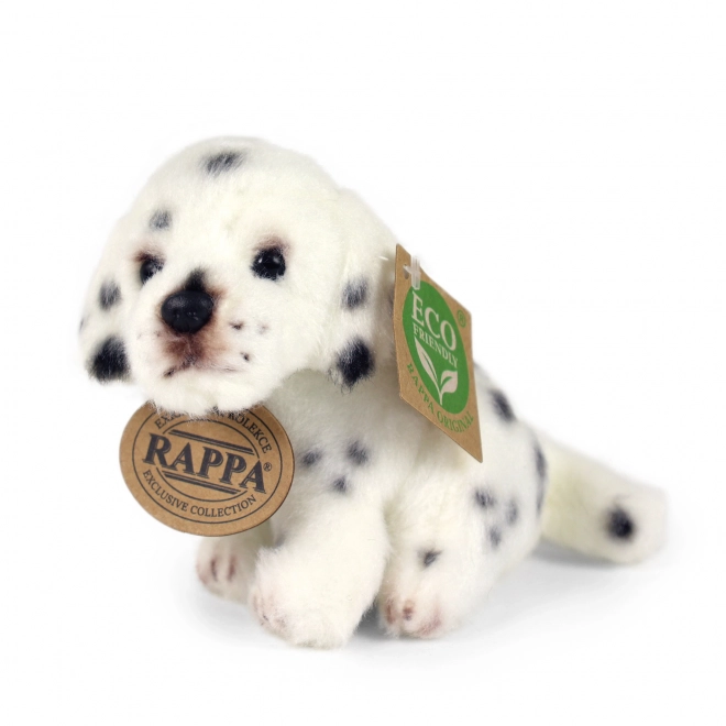 Pluchen hond met ecologische vulling 11 cm