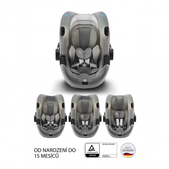 Autostoeltje Britax Römer Baby-Safe iSense Bundel Flex iSense, Nordic Grey