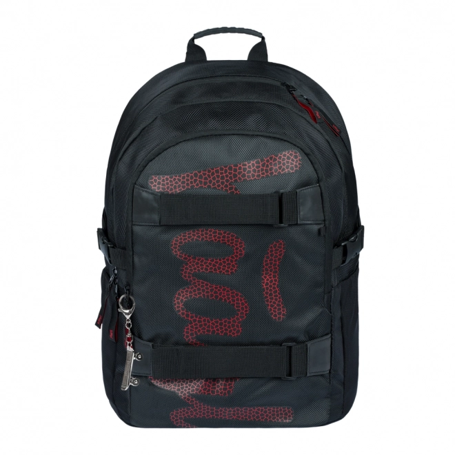 BAAGL SET 3 Skate Red: rugzak, etui, zak
