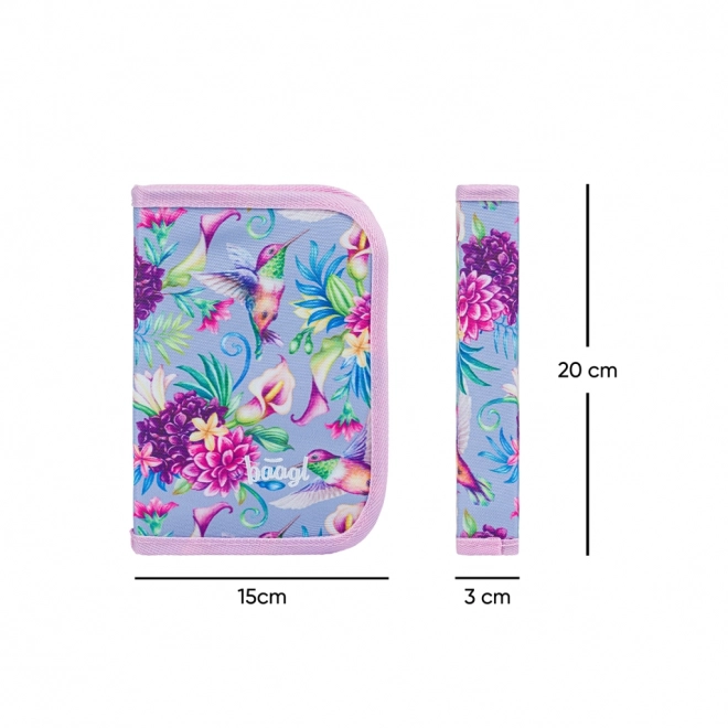 BAAGL SET 3 Airy Kolibrie: boekentas, etui, zak
