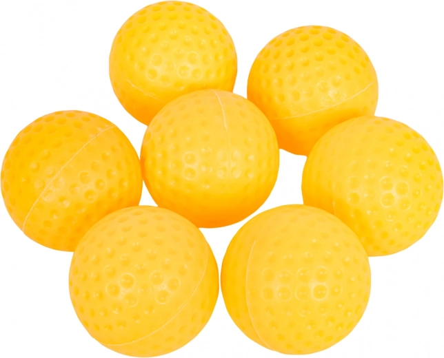 7 lichte, getextureerde ballen