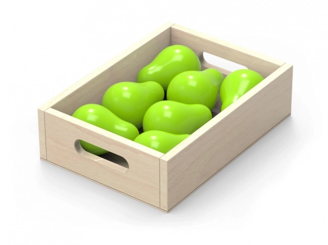 Houten fruit en groenten in doosjes Viga