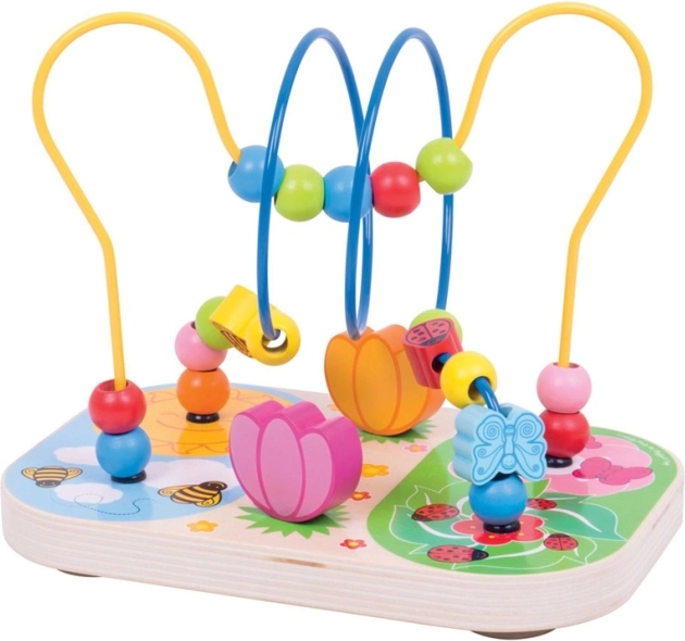 Houten motorische doolhof Weide Bigjigs Baby