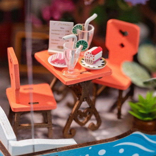 Miniatuurhuisje Zeevakantie Restaurant