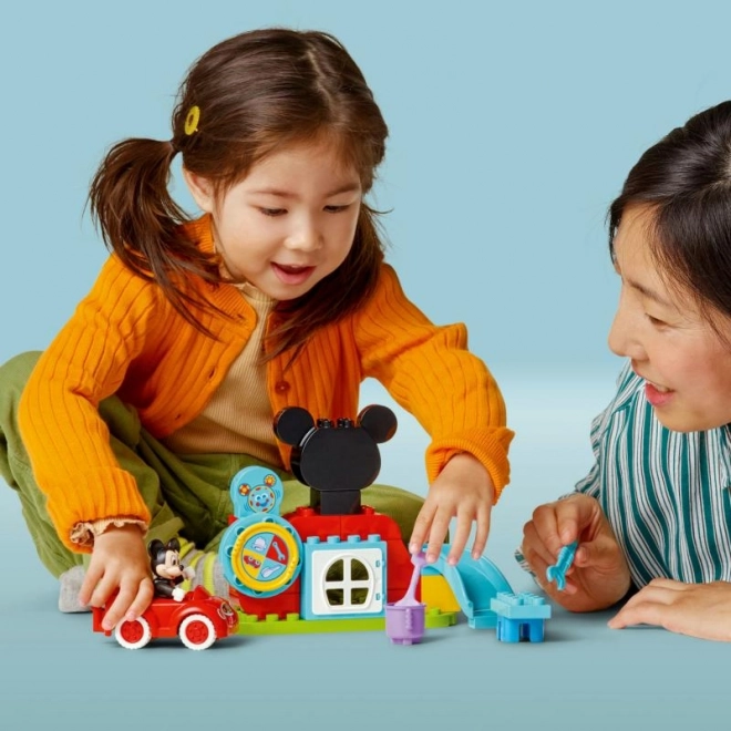 LEGO DUPLO 10454 Mickey's Clubhuis en Auto