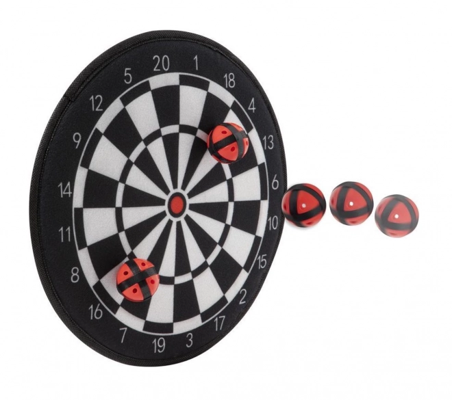 Doelwit met klittenband en ballen 29,5 cm