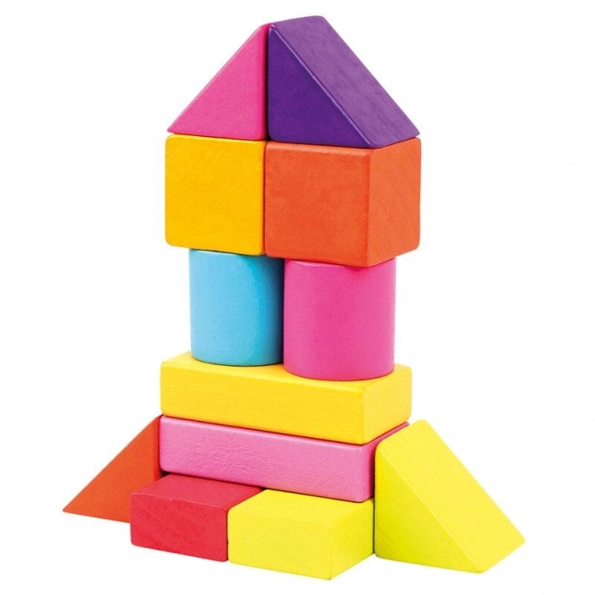 Bino Blokken in Emmer 100 stuks nieuwe kleuren