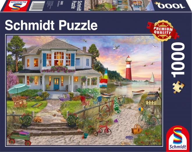 Puzzel Huis op het Strand 1000 Stukken