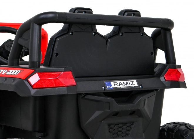 Buggy UTV 2000M raceauto met accu + MP3 geluiden lichten + afstandsbediening + langzame start