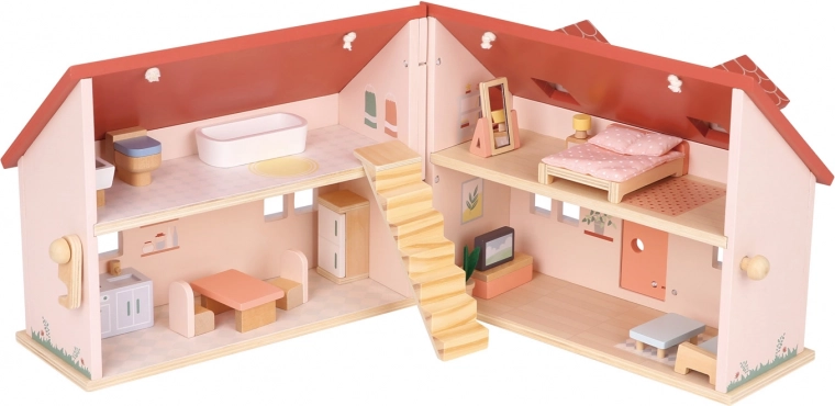 Volledig ingerichte kamers en meubels