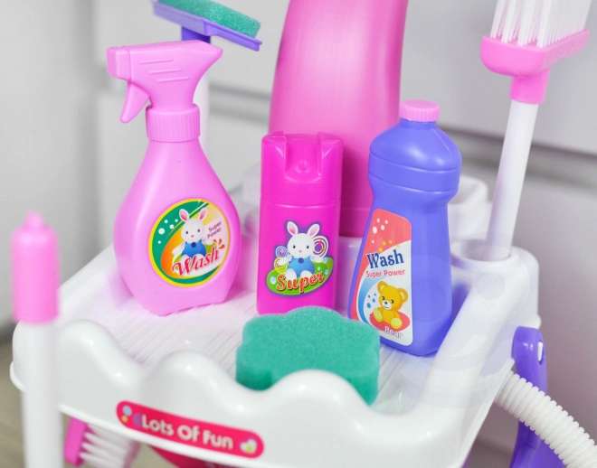 Schoonmaakset met stofzuiger Woopie