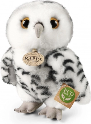 Rappa Pluchen witte uil 25 cm
