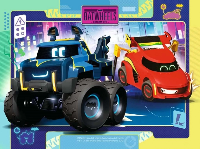 Puzzel Batwheels van Ravensburger, 4in1