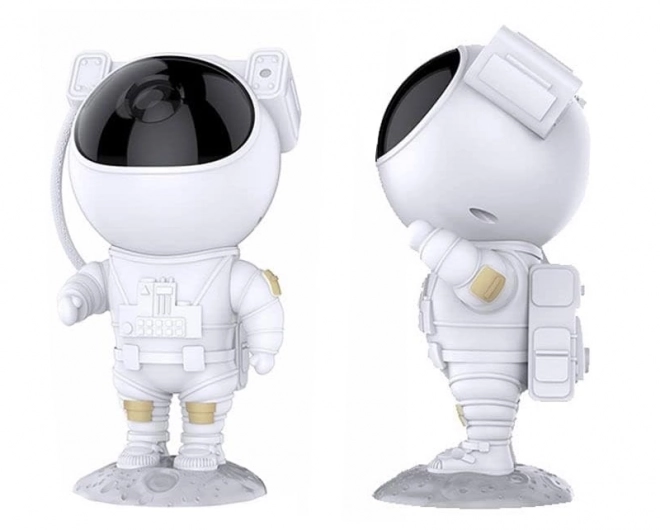 Sterrenprojector in de vorm van een astronaut met afstandsbediening