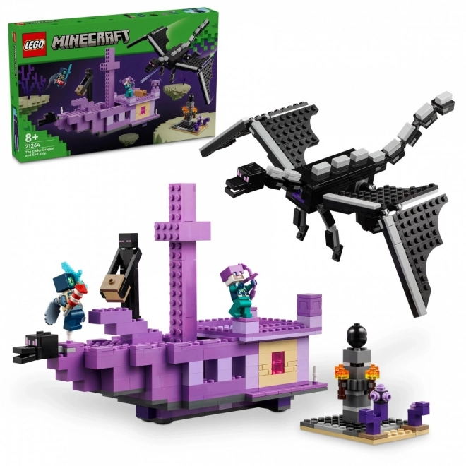LEGO Minecraft 21264 Ender Draak en End Schip