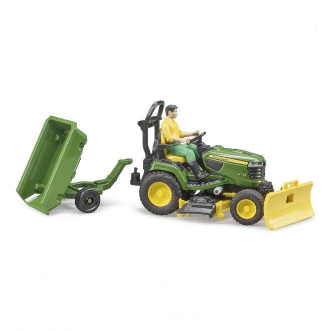Bruder Tuintractor John Deere X949 met tuinman