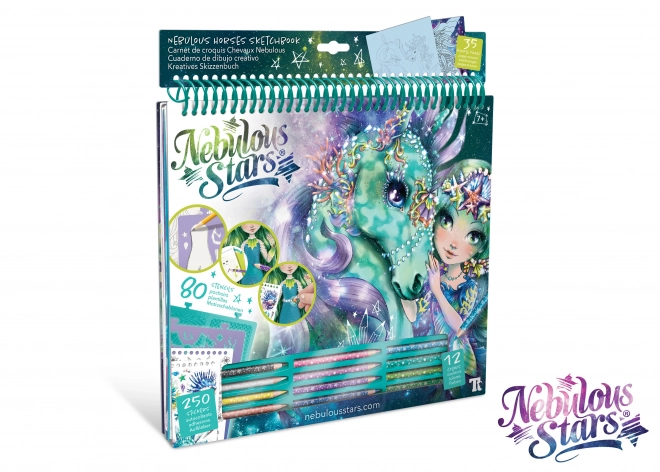 Nebulous Star kleurboek - groen