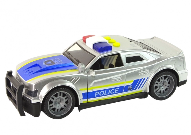 Politieauto 1:14 Lichten Geluid Zilver