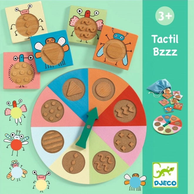 DJECO Houten tastspel Tactil Bzzz